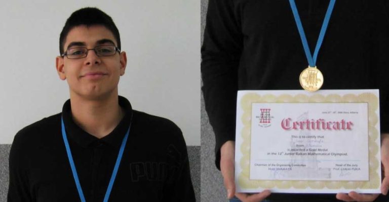 Medalia de AUR la Olimpiada INTERNAȚIONALA de MATEMATICA. Merita APLAUZELE noastre