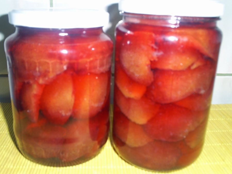 Rețetă de compot de prune
