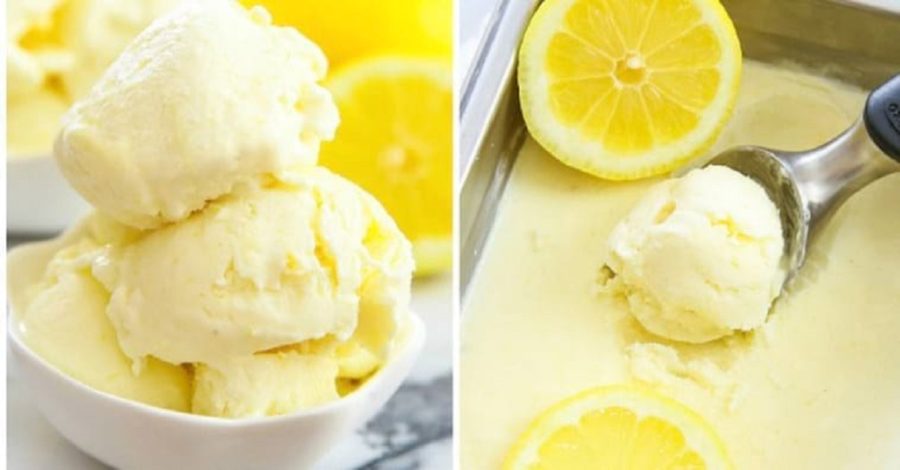Înghețată cu lămâie delicioasă și simplă de făcut - din doar 3 ingrediente!