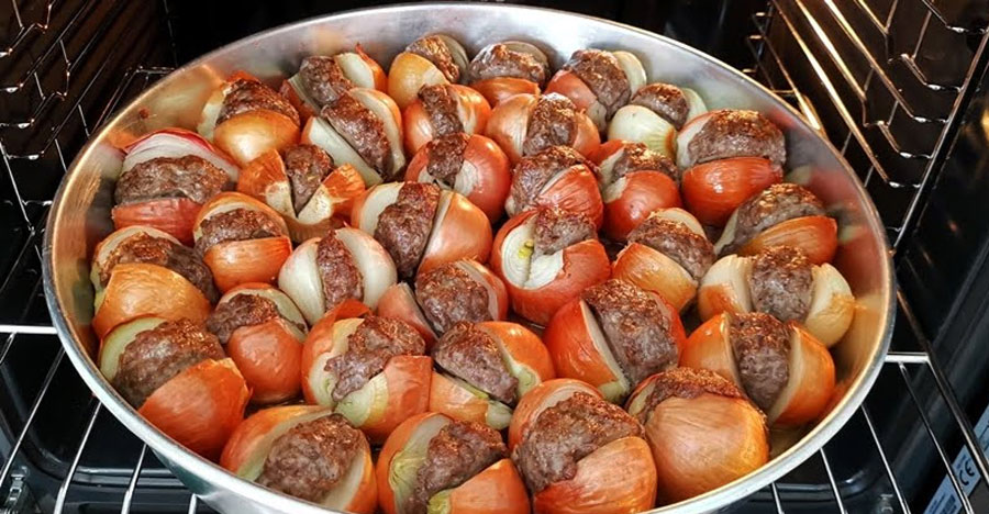 Ceapă Umplută Cu Carne Tocată - O Rețetă Pe Care Trebuie Să O Încerci Măcar O Dată