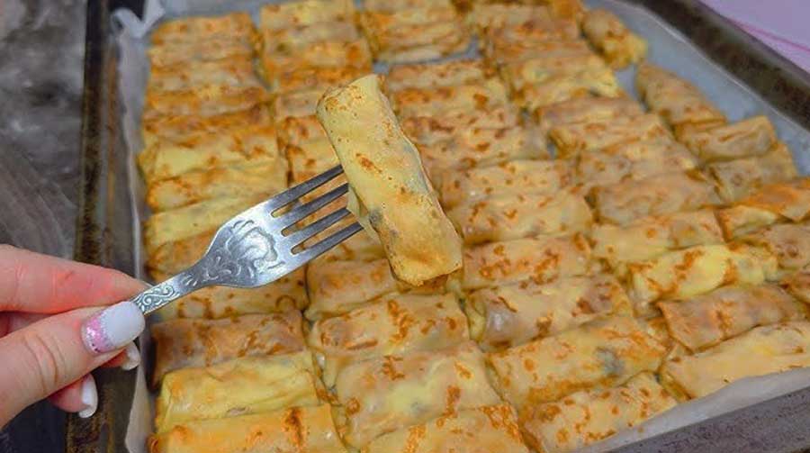 Clătite pufoase cu brânză de vaci