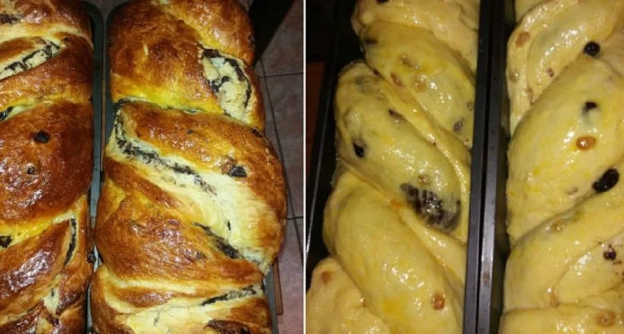 Cozonac pufos - Rețetă simplă și rapidă cu nucă și cacao