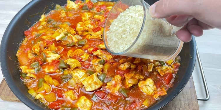 Orez cu Legume și Piept de Pui La Tigaie - O rețetă Rapidă și Gustoasă. Iată Cum Se Prepară