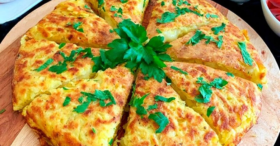 Plăcintă Cu Cartofi - Este Atât De Bună Încât Nu Vei Dori Să O Împarți Cu Nimeni