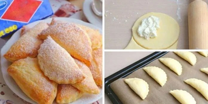 Plăcintă de casă cu brânză de vaci