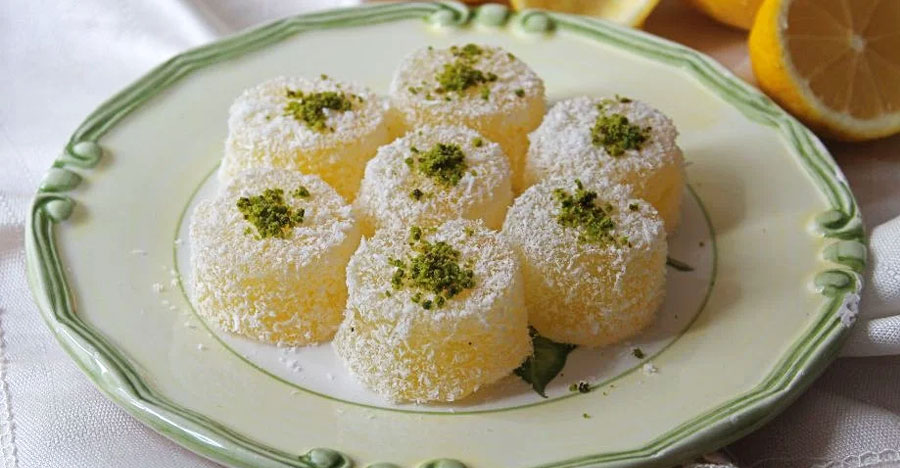 Rahat Turcesc Cu Lămâie - Un Desert Preparat Din 4 Ingrediente Simple