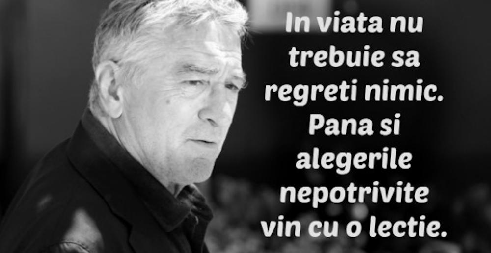 Cele mai frumoase citate ale lui Robert De Niro
