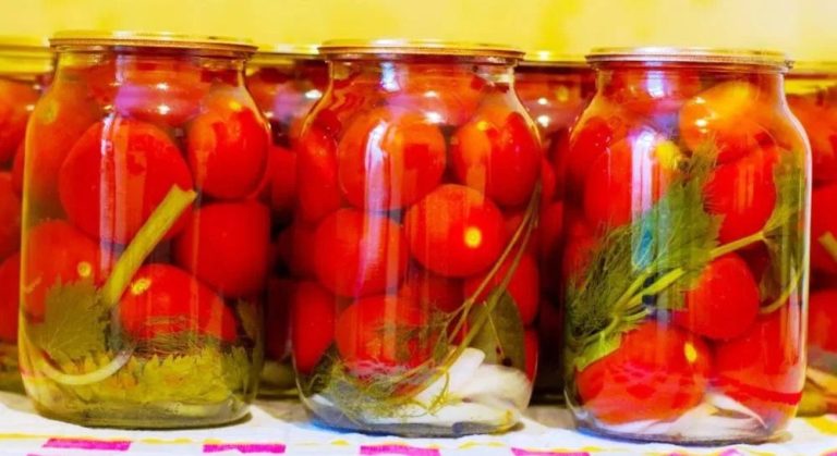 Roșii marinate la borcan - Rețetă simplă