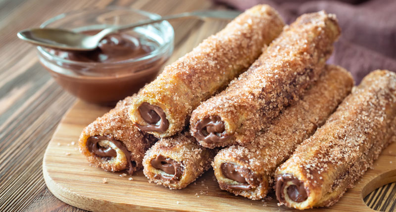 Ruladă cu Nutella - Un desert Rapid și Delicios