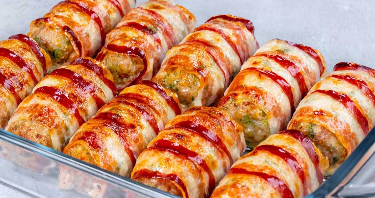 Ruladă cu BACON și Carne Tocată / Un preparat pentru întreaga familie
