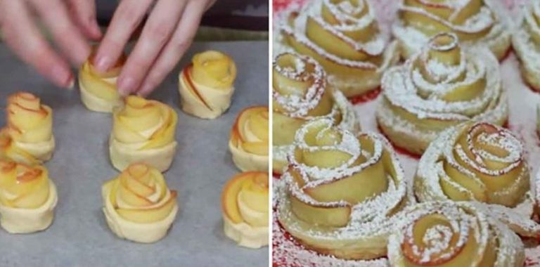 Trandafirași cu mere