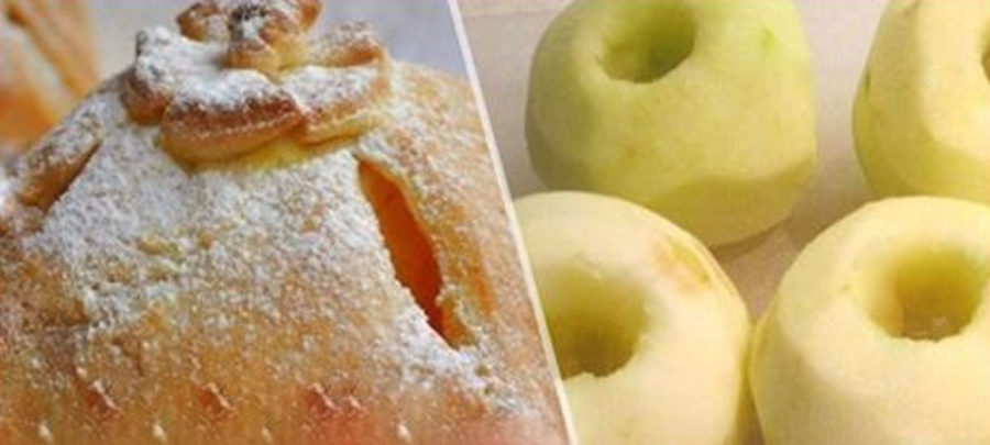 Mere coapte în aluat - O rețetă delicioasă