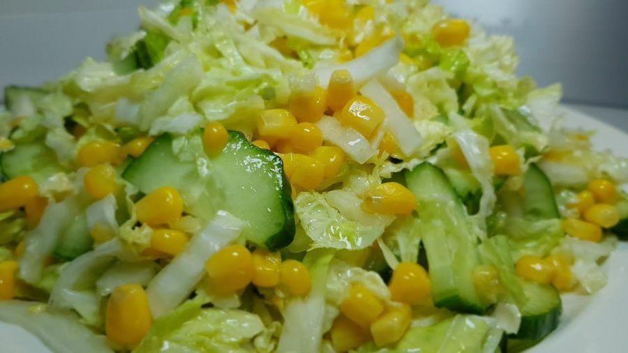 Salată triplu S: Simplă