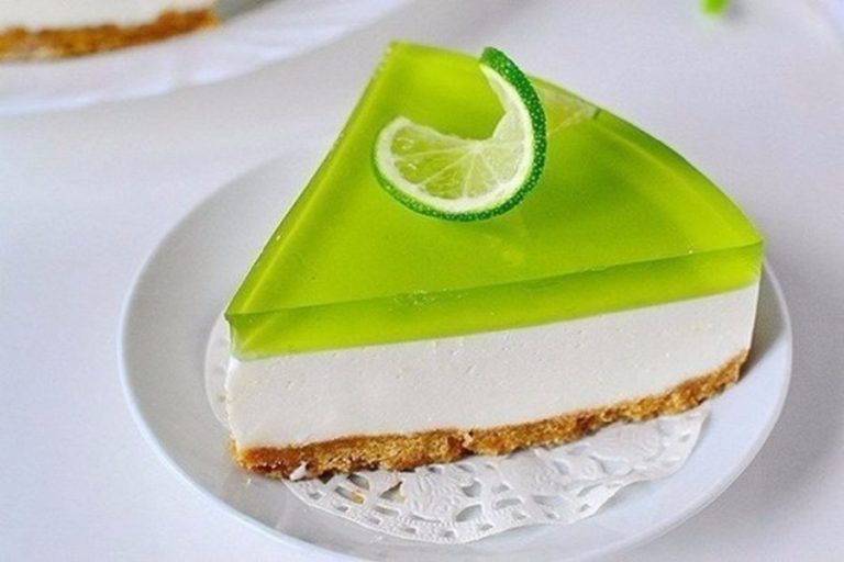 Cheesecake cu jeleu de kiwi - O rețetă pentru gospodinele adevărate