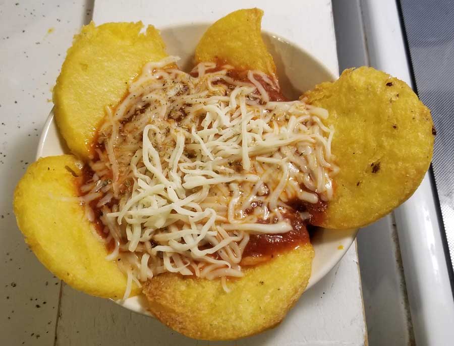 Mămaligă mozzarella