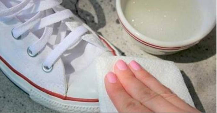 Adidașii tăi albi vor străluci dacă vei folosi aceste 2 trucuri simple