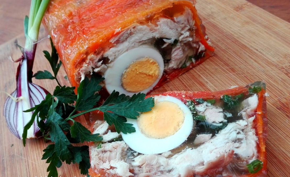 Aperitiv cu carne de pui