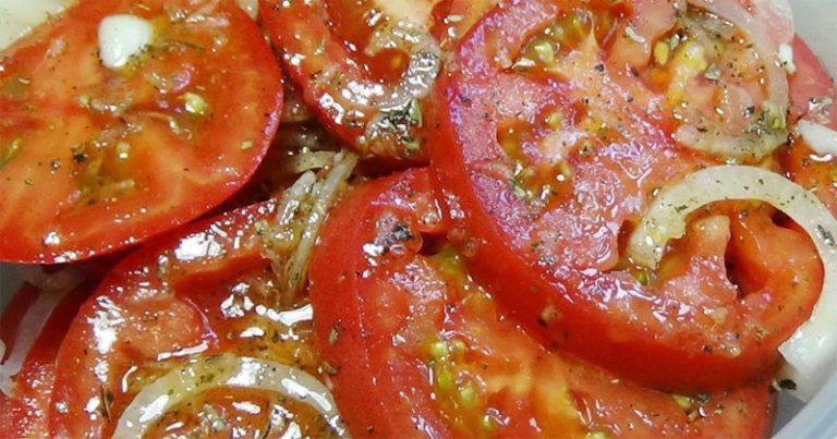 Roșii Marinate cu Ulei și Miere