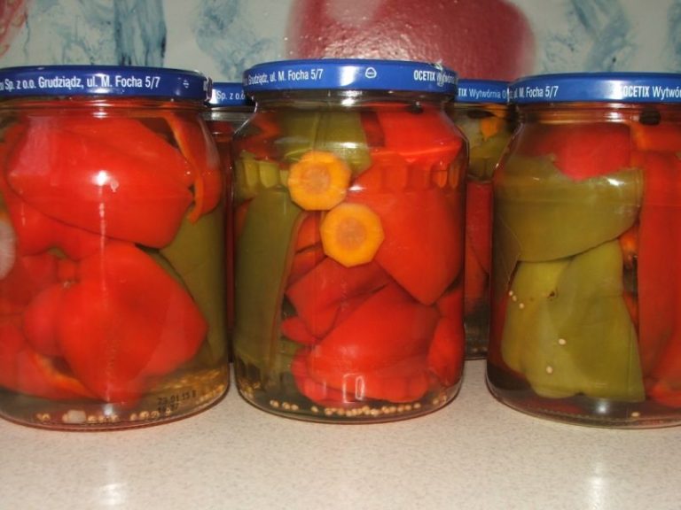 Ardei capia murați la borcan - sunt atât de gustoși încât îi adaug chiar și în salate și sandvișuri