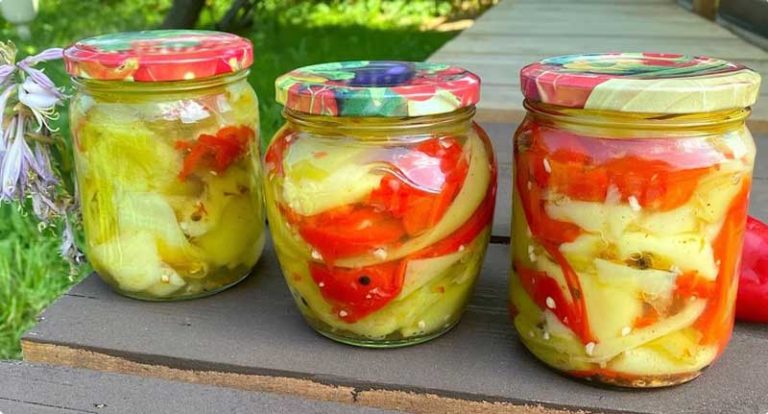 Ardei în marinată de ulei: folosesc de mulți ani această rețetă