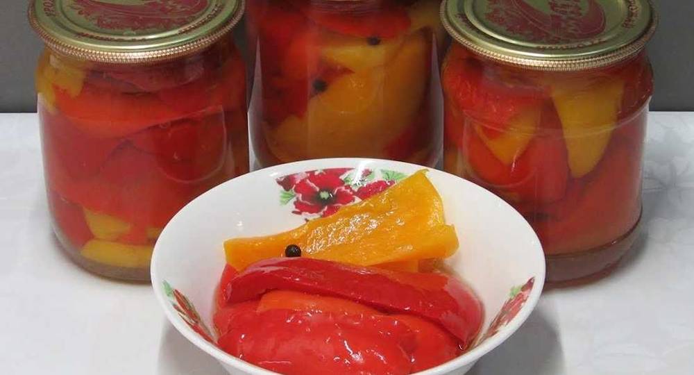 Ardei marinat în ulei pentru iarnă - o rețetă simplă pentru toate gospdinele