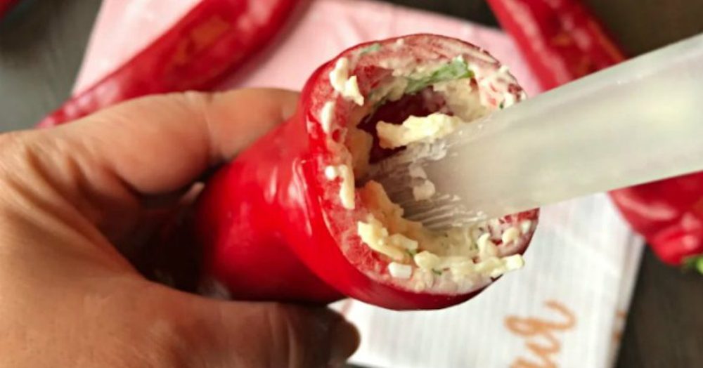 Ardei umpluți cu brânză