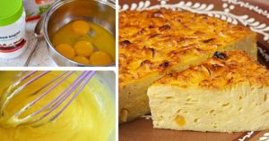 Rețetă de budincă de paste - simplă