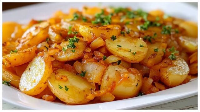 Cartofi țărănești pentru cei ocupați – prânz delicios gata în câteva minute