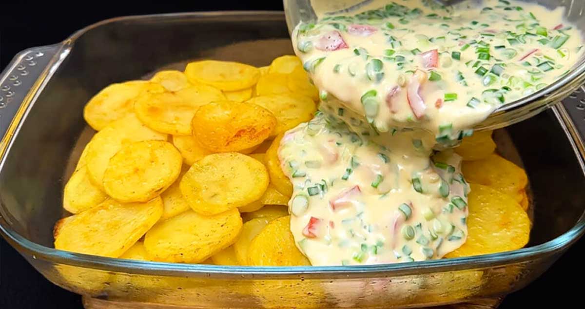 Cartofi franțuzești: Cea mai delicioasă rețetă de cartofi! Cină gata în 10 minute!