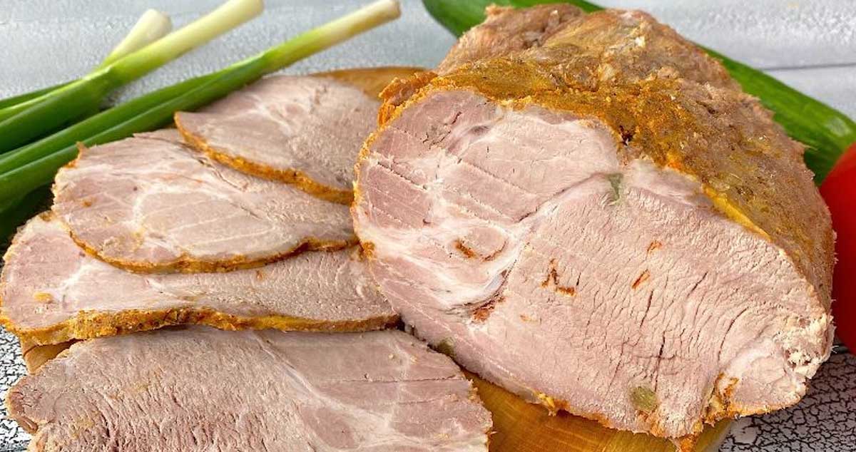 Ceafă de porc la cuptor marinată