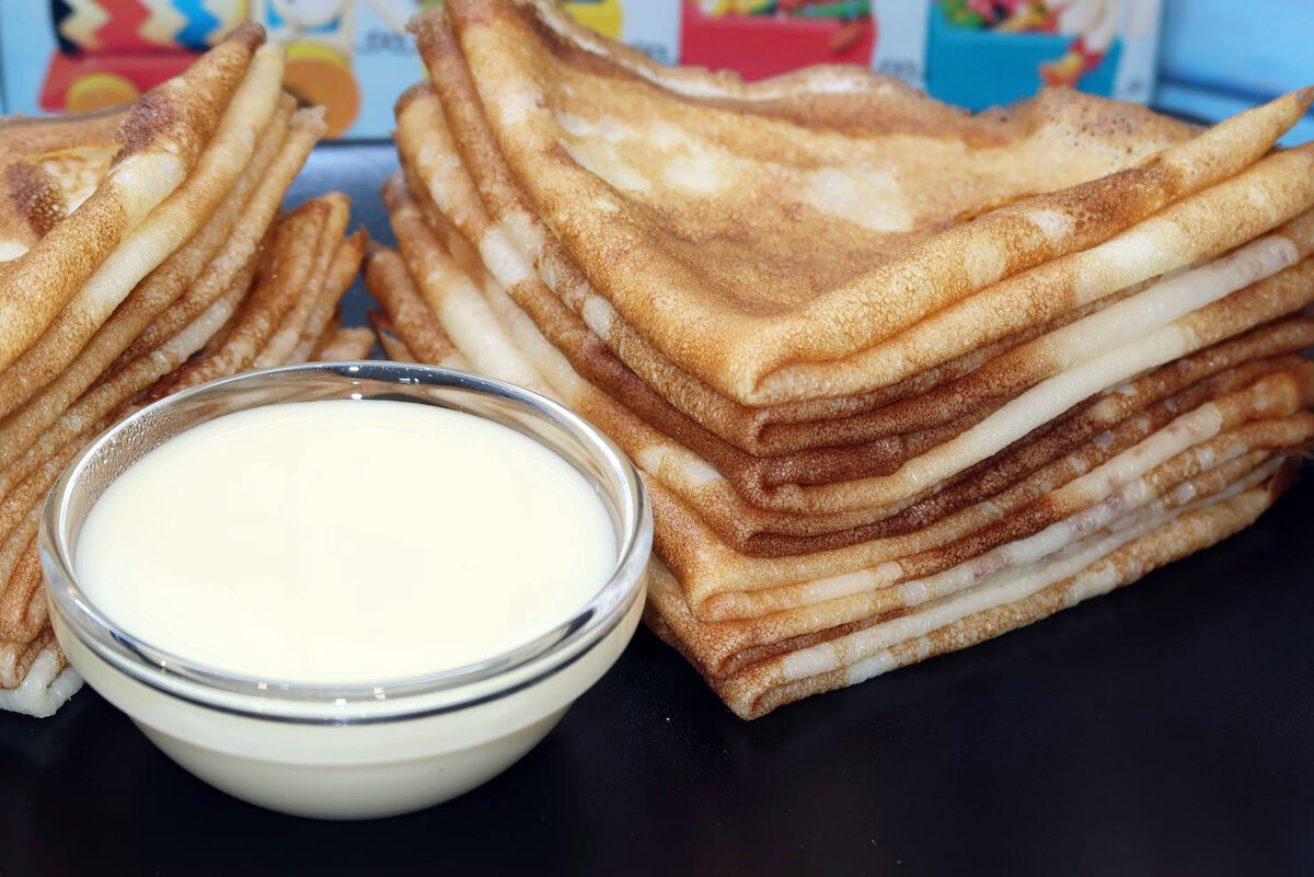 Clătite subțiri dar pufoase