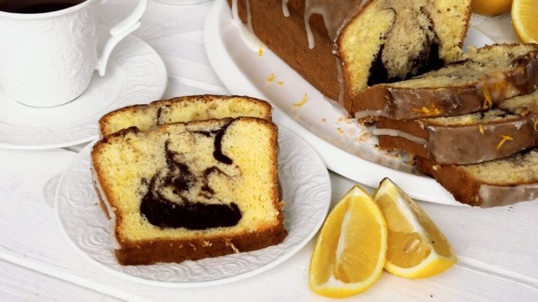 Chec cu lămâie și glazură! Gustos și aspectuos