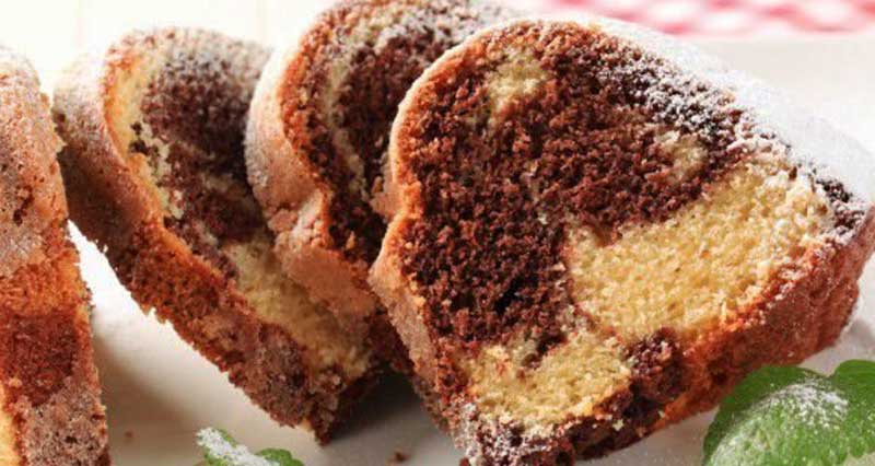 Pufos și bun - chec cu cafea