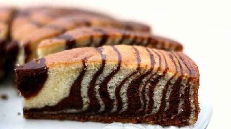 Chec zebră – rețetă de post – un desert pufos și aromat