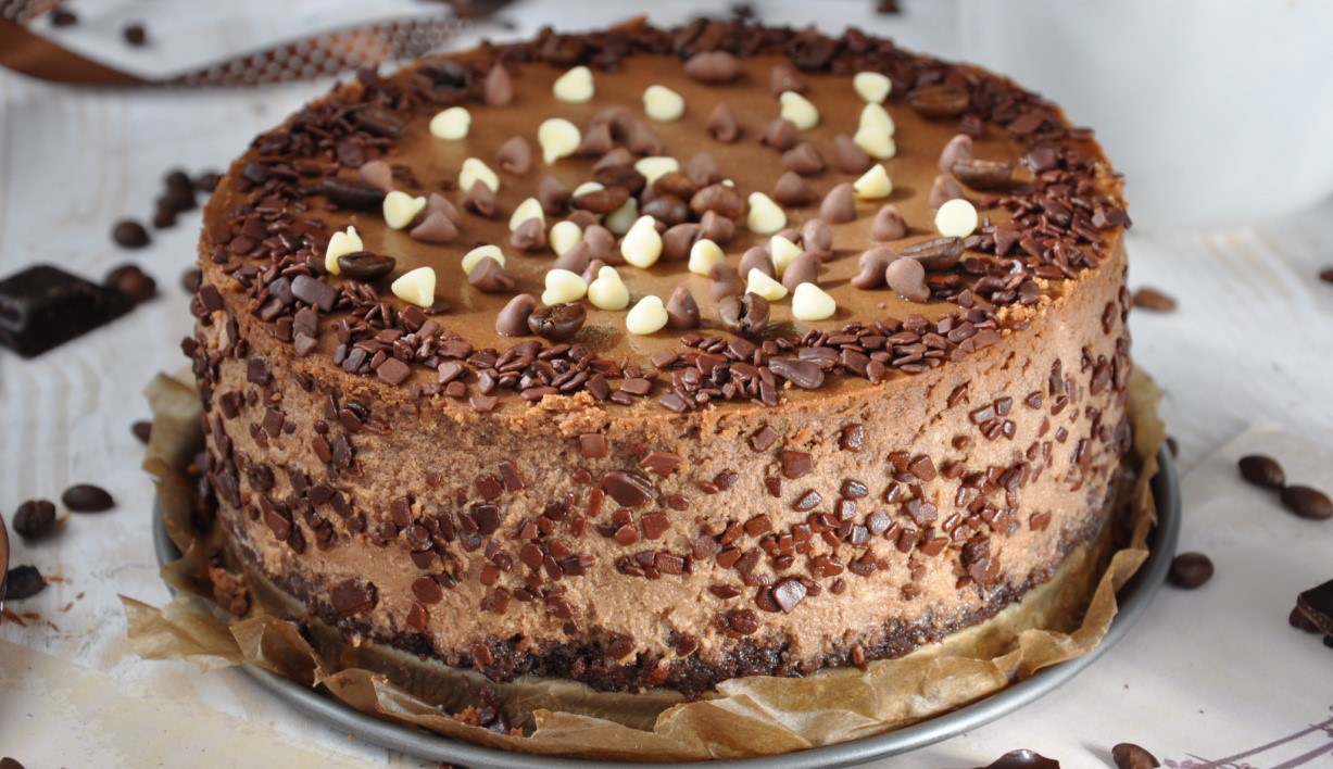 Cheesecake cu ciocolată - te lingi pe degete de bun ce e