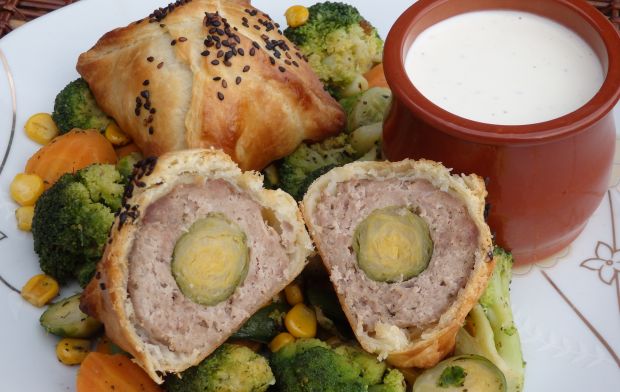 Chiftele în aluat foietaj - Incredibil de gustoase. Iată cum se fac