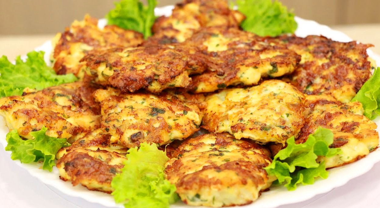 Chifteluțe de pui prăjite
