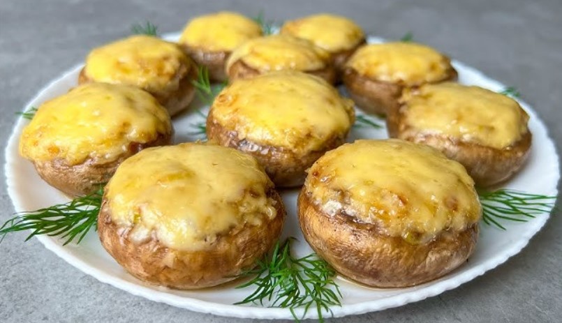 Ciupercuțe aperitiv - Se fac în 10 minute și sunt extraordinare. Am dat pe spate toți invitații