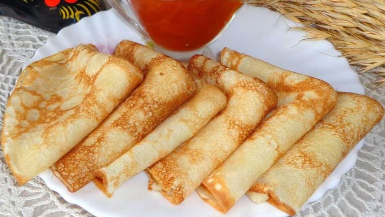 Clătite de post cu griș