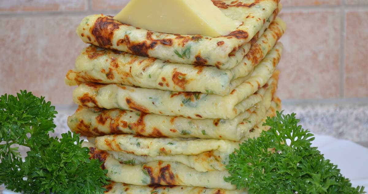 Cele mai bune clătite sărate cu usturoi