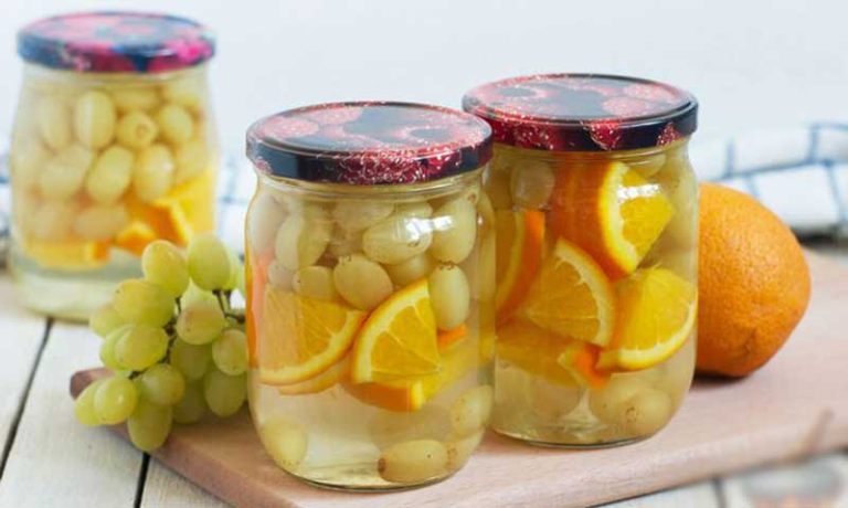 Compot de struguri cu portocală: incredibil de aromat și bun