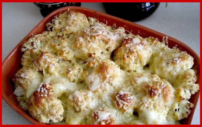 Conopidă cu sos de brânză la cuptor – Cea mai bună rețetă din lume