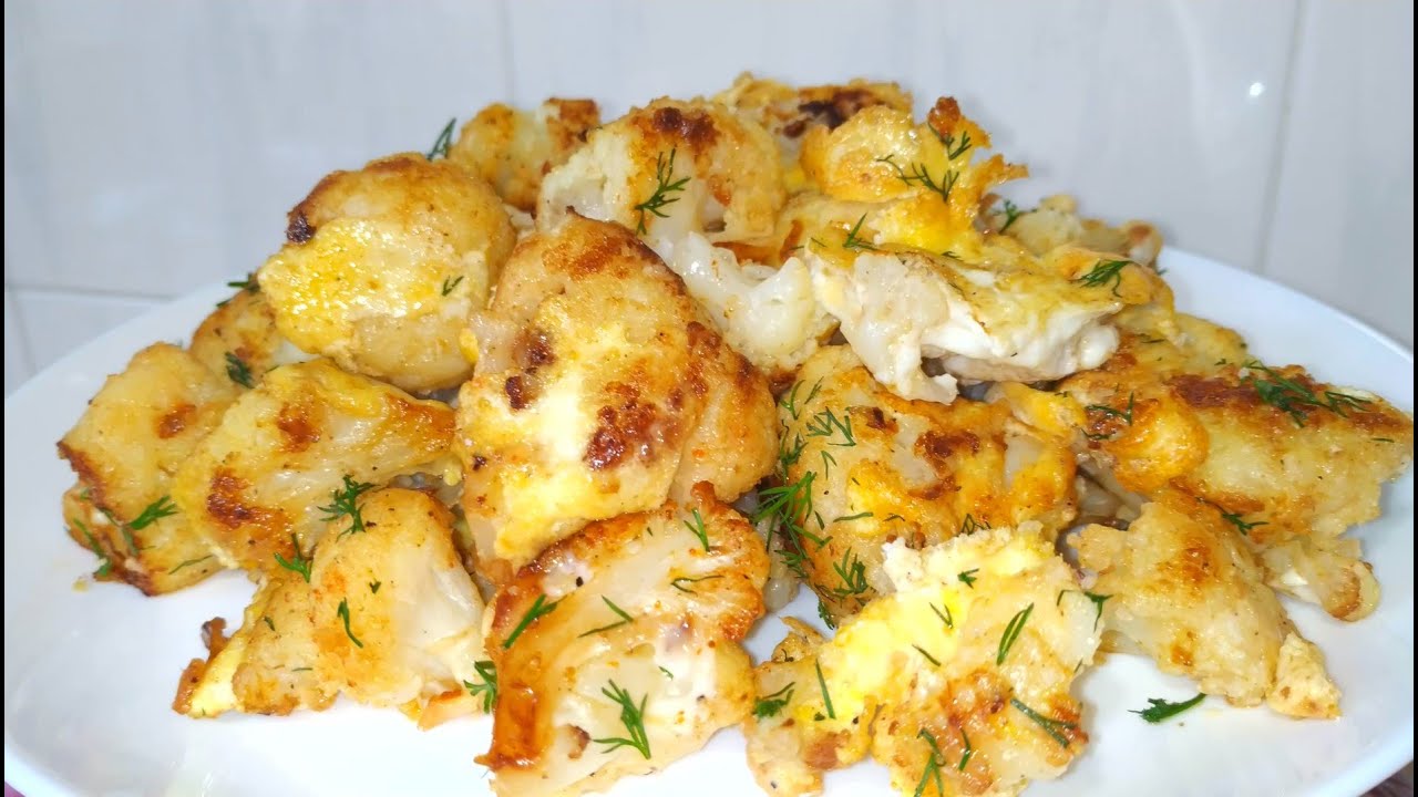 Conopidă crocantă la cuptor - Un preparat delicios și rapid