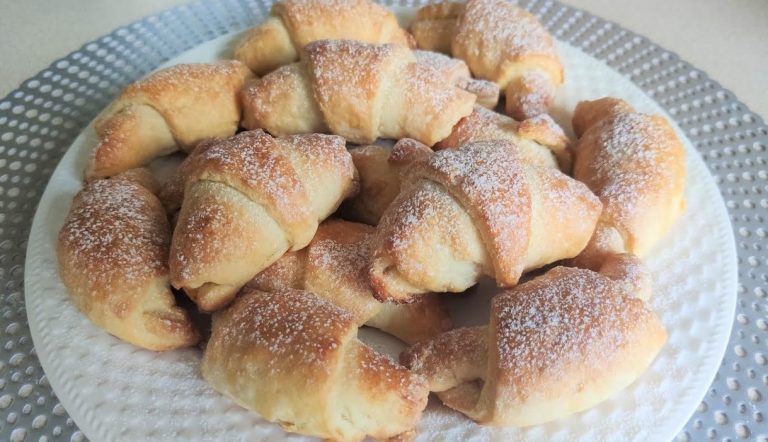 Cornulețe de casă delicioase