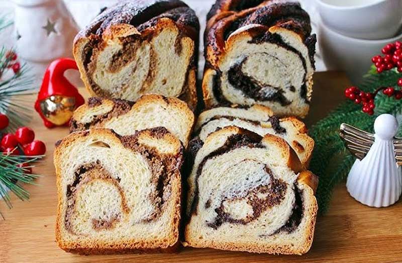 Cozonac cu cacao - Rețetă clasică