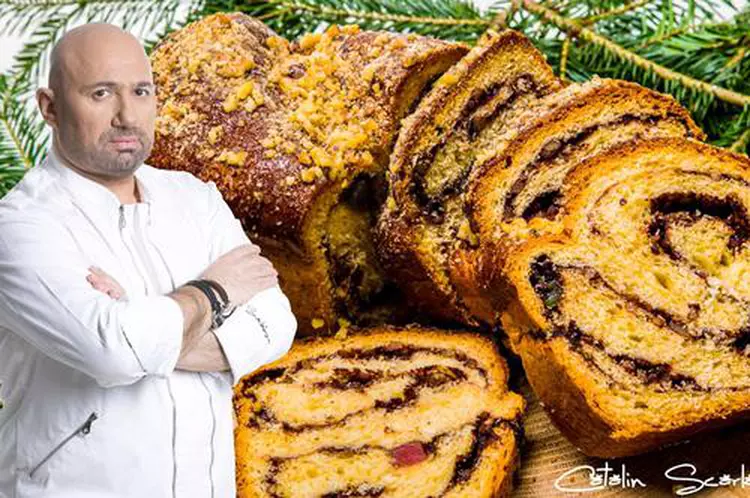 Cozonac- rețeta lui Chef Cătălin Scărlătescu