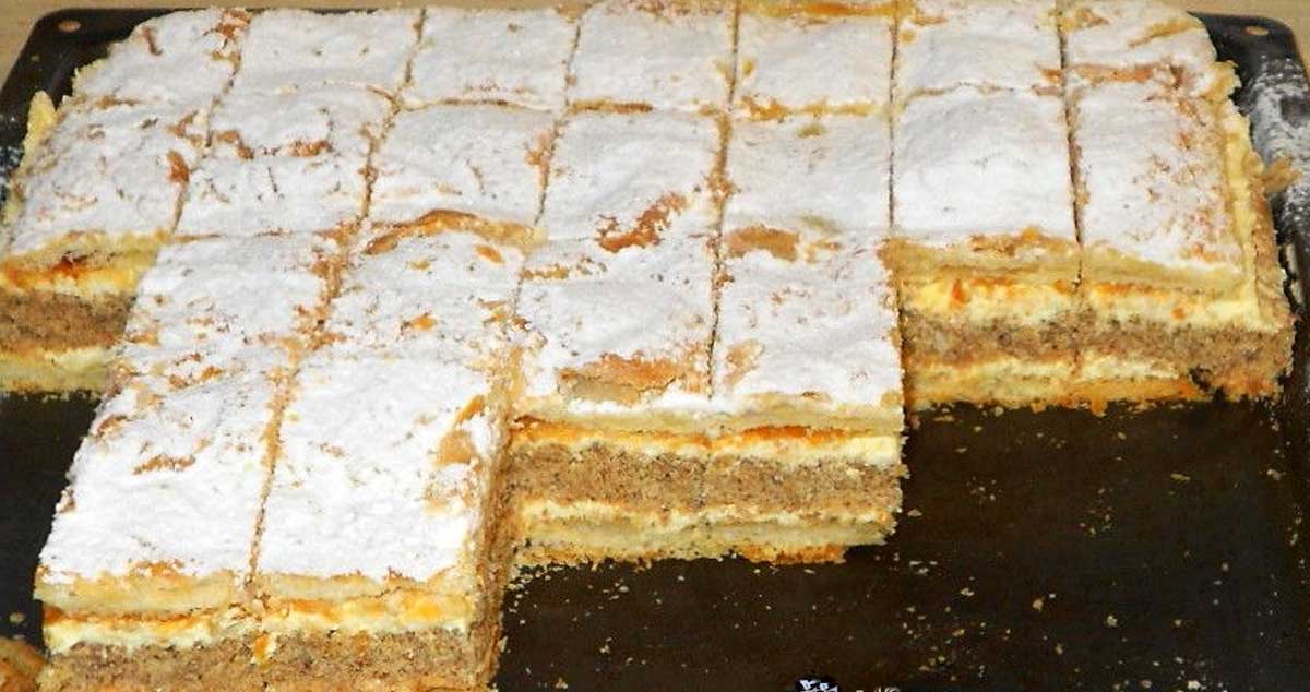 Prăjitura cu blat de nucă – delicioasă