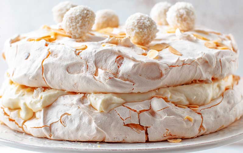 tort raffaello si bezea