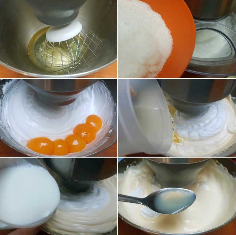 pregatire aluat prajitura pere