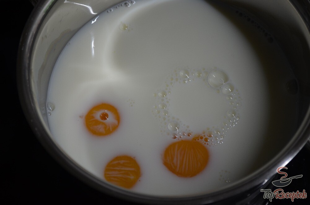 crema lapte galbenusuri